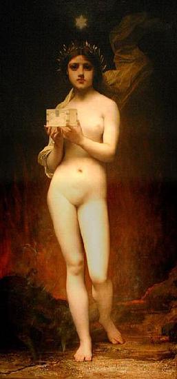 Jules Joseph Lefebvre Pandora oil painting image